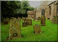 Gravestones, All Saints Church, Lanchester