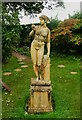 Statue in Crook Hall Gardens, Durham