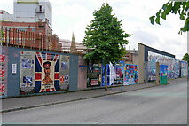 J3274 : Northumberland Street Murals by David Dixon