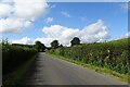 Road approaching Ladyhills