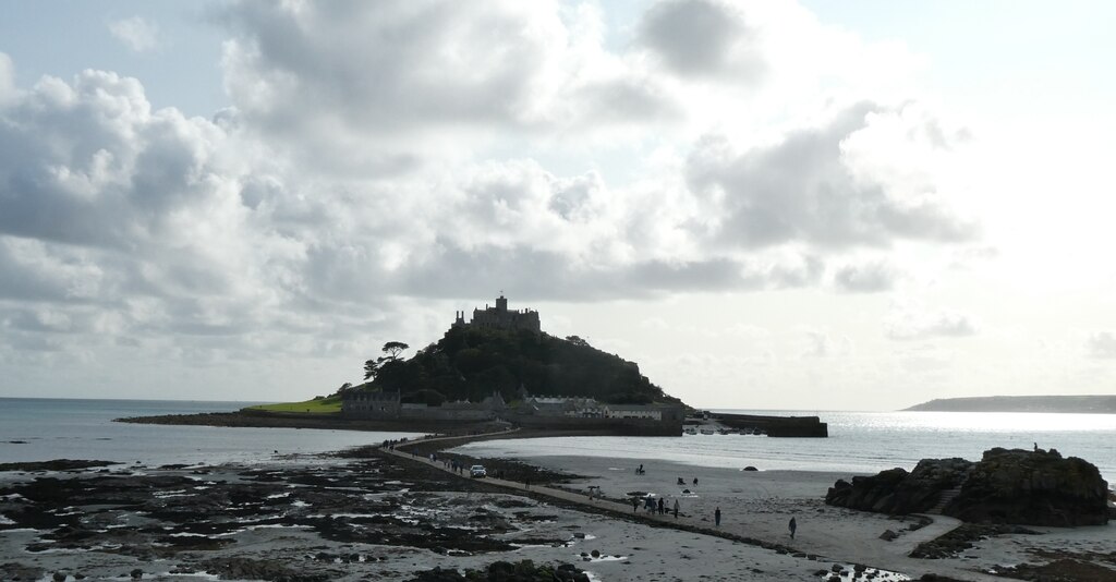 St Michael's Mount from Marazion © Rob Farrow Geograph Britain and