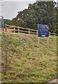 The Chestnuts information board, Tytherington, South Gloucestershire