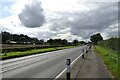 Cycle path along the A64