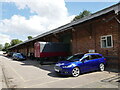 Rushden Station, goods shed