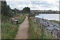 The Solent Way, north of Kendalls Wharf