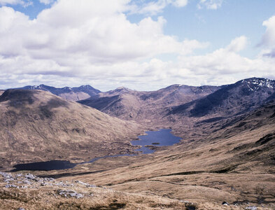 NH0123 : Slope with minor rocks on Creag na Saobhie by Trevor Littlewood