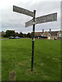 Fingerpost, The Greens, Leafield