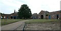 SP7225 : Claydon - Courtyard to the house by Rob Farrow