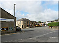 A four way road junction in Kirkheaton