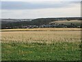 Stubble field above Fyvie