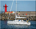 J5082 : Yacht 'Shearwater' at Bangor by Rossographer