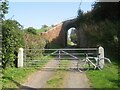 Gated track to Morriston