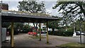 Closed entrance, Hemel Hempstead Hospital