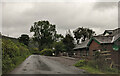 Cwmyoy Hall on the road to Llanthony