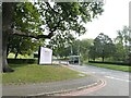 Road entrance to University of Derby