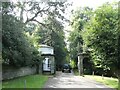 Entrance gates to Calke Abbey estate, Ticknall