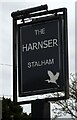 Sign for the Harnser, Stalham