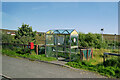 Bus Stop on the A857 near Newmarket Play Park