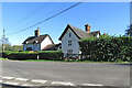 TL7963 : Little Saxham: Church Cottages by John Sutton