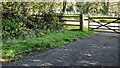 Gateway from sewage pumping station onto Ovingham to Wylam road