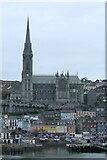 W7966 : St Colman's, Cobh, from the sea by Mike Pennington