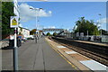 Uttoxeter Railway Station looking east in the Derby direction