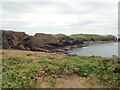 SM8401 : Headland between Castles Bay and Whitedole Bay by Eirian Evans