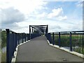 New footbridge over the river Don