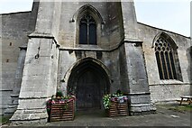 TF2340 : Swineshead, St. Mary's Church: Western entrance by Michael Garlick