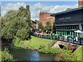 The River Stour in Kidderminster town centre