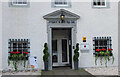 NT2347 : Entrance, Barony Castle Hotel Eddleston by Jim Barton