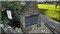 Memorial stone, Burtons Lane