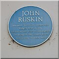 Blue plaque to John Ruskin