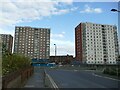 Tower blocks off Cleveland Street