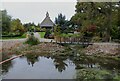 Pond at Moray Crematorium