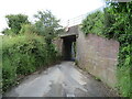 Shotton Lane railway bridge, Higher Shotton