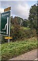 Blakeney and Yorkley directions sign, Gloucestershire