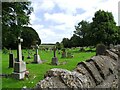 NZ3453 : St Cuthbert's graveyard by Robert Graham