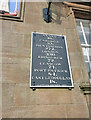 Old Milepost on Midsteeple, High Street, Dumfries