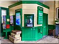 SY9682 : Ticket/booking office at Corfe Castle station on the Swanage Railway by Marika Reinholds