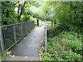 Footbridge on the Wales Coast Path