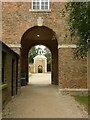 SE5158 : North side pavilions, Beningbrough Hall by Alan Murray-Rust