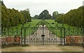 SE5158 : Gates in front of Beningbrough Hall by Alan Murray-Rust