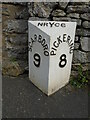 Old milepost