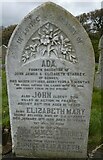 SC4991 : Kirk Maughold: family gravestone by Basher Eyre