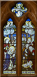 TF3457 : Nativity window, St Luke's church, Stickney by Julian P Guffogg