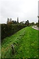 Footpath sign beside Green Lane