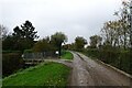 Track to Wilstrop Lodge Farm