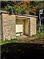 ST6387 : Stone bus shelter, Alveston, South Gloucestershire by Jaggery