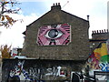 Wall Advertising Space Repurposed Near Turnpike Lane